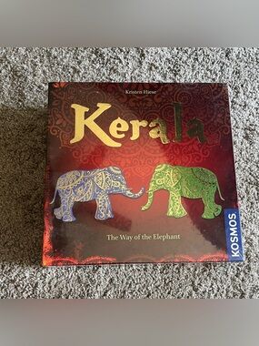 NEW Thames & Kosmos Kerala The Way Of The Elephant Tile Game Germany Strategy